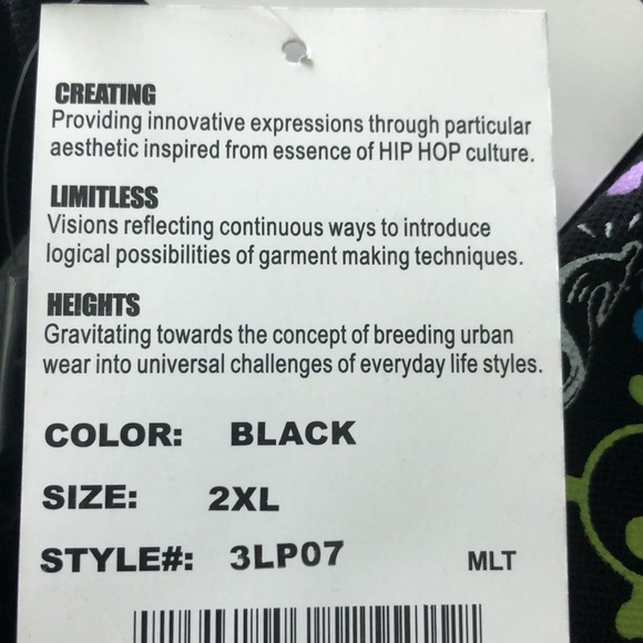 Creating Limitless Heights Skulls/Money Print Polo Glow in the Dark 2XL/3XL - Picture 10 of 10